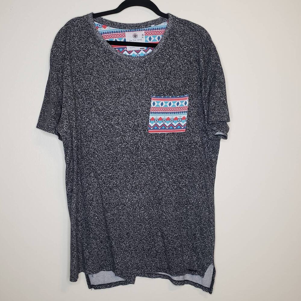 On the Byas| Marled Gray Short Sleeve